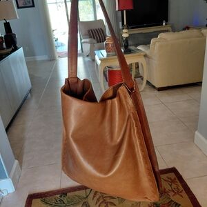 VINTAGE COACH LAST ONE BRAIDED FEEDSACK HOBO BAG